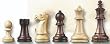 French Staunton Jr - Wooden Chessmen Sets Gaming Equipment