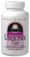 Source Naturals Ubiquinol CoQh 100mg, 60 Softgels
