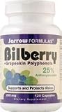Jarrow Formulas Bilberry and Grapeskin Polyphenols 280mg, 120 Capsules