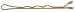 Lady Jayne Hair Accessories 24 Bobby Pins 4.5cm Blonde