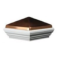 5 Polished Copper Vinyl Post Cap from Caps & Hats
