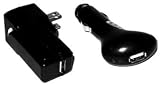 2 items Amazon Kindle Special USB Cars Auto Charger and USB Home Travel Charger for Amazon Kindle 2 Ebook Reader Wireless Reading Device (6" Display, U.S. Wireless)