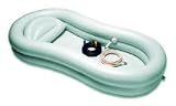 EZ-Bathe inflatable bathtub with accessories