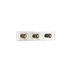 Sea Gull Lighting 4705-05 Starlette Three-Light Vanity, Chrome Finish with Beveled Mirror... by 