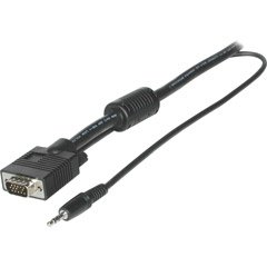 Cables To Go 42107 RapidRun Stereo Audio Flying Lead (6 Feet, Black)