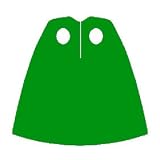 Cape (Green) - LEGO Minifigure Accessory