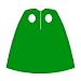 Cape (Green) - LEGO Minifigure Accessory