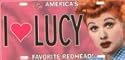 I Love Lucy License Plate - Collector Series - America's Favorite Redhead