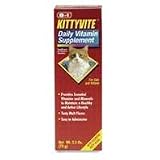 6 PACK EXCEL KITTYVITE DAILY VITAMIN PASTE SUPPLEMENT, Size: 2.5 OUNCES