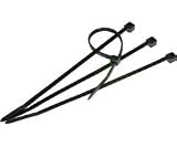 Cable Ties: 400804BK Cable Ties Black (4")