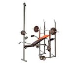 V-Fit Large Weight Bench With 50Kg Weight Set