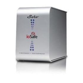 ioSafe Solo Fireproof and Waterproof External Hard Drive with 1 Year Data Recovery Service