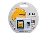 Produkt-Bild: Memorysolution Mustang Flash Silverstone SD8GTFCL10MU-R - Flash-Speicherkarte - 8 GB, SD8GTFCL10MU-R