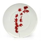 Mikasa Pure Red Round Platter, 15 - Leaf