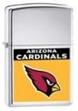 Zippo Lighter NFL Arizona Cardinals, High Polished Chrome