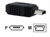 Startech Micro Usb Type B Male To Mini Usb2.0 Adapter Female