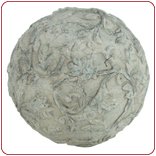 Eigenschaften Clayre & Eef  / 4TE0001 Landhaus Dekokugel Dekoration Steinguss Durchmesser ca. 21,5 cm
