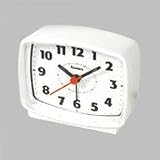 GENEVA/ADVANCE CLOCK CO 2049 WHT ElecAlarm QTZ Clock