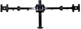 LCD Tischhalter für 3 Bildschirme bis 51 cm, 20", bis zu 6kg, horizontal montiert