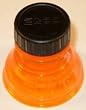 Single (1) Orange - Snap Capps - Reclosable Can Tops (Turns Almost Any Can into a Bottle!) Save Money Buy Cans over Bottles! Snap Capp - NO MORE Flat Drinks