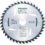 ＴＲＵＳＣＯ　木工用チップソ－　仮枠用　１９０ｍｍ　刃数４０