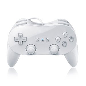 New Classic Pro Controller For Nintendo Wii White