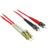 Cables to Go - Patch cable - ST multi-mode (M) - SC multi-mode (M) - 3.3 ft - fiber optic - 62.5 / 125 micron - blue
