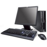 Lenovo ThinkCentre M55e C2Duo 1.8GHz/2MB FSB 800MHz Ram 1GB Hd 80GB DVD LAN Gig SFF Xpp Black w/O Mnf Warranty 9645Q1U