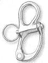 Ronstan Stainless Steel Fixed Bail Snap Shackle 3600 RONRF6100