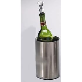 DOUBLE WALL WINE COOLER - STAINLESS STEEL DOUBLE WALL WINE COOLER by Jaf Gifts