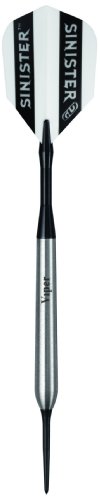 GLD Products Viper Sinister 95% Tungsten Tear Drop Barrel Steel Tip Darts (25-Gram) On Sale