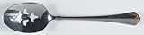 IMAGE OF Oneida Golden Juilliard (Stnl,Gold Accent) Pierced Tablespoon (Serving Spoon), Sterling Silver