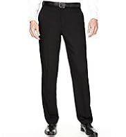 Ultimate Performance Flat Front Eveningwear Trousers with Wool
