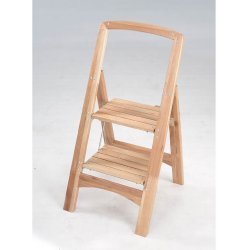Click here to buy Rockford Series Natural Two Step Step Stool (Natural) (35H x 18W x 19.63D) by Stacks and Stacks.