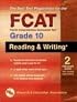 FCAT Reading and Writing+, Grade 10 -- (REA), The Best Test Preparation