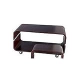 213rOs8erQL. SL160  Contour Rolling Walnut Coffee Table