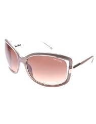 Anais Fashion Sunglasses: Nude Crystal-Ivory Pearl Brown Gradient by Tom Ford