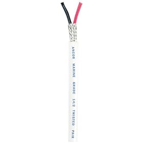 Ancor 141410 Marine Grade Electrical Twisted Paris Tinned Boat Wiring with Shield (14-Gauge, 100-Feet) by 
