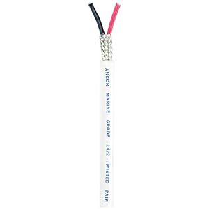 Ancor 141410 Marine Grade Electrical Twisted Paris Tinned Boat Wiring with Shield (14-Gauge, 100-Feet) by