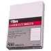 TOPS Laser Cut Sheet Paper, Perforated 3-1/2 Inches from Bottom, 8.5 x 11 Inches, 20 Pound, 500 Sheets, White, (05050)