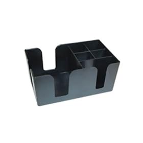 Bar Caddy, 6 compartments by Winco
