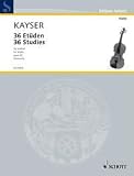 36 Etüden: op. 20. Violine. (Edition Schott)