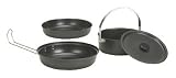 Stansport Black Granite Mess Kit Black Granite Mess Kit