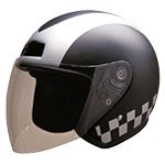 Open Face Motorcycle Helmets Scooter Helmet 20MattChecker
