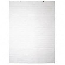 Pacon 9770 Two-hole punched chart tablet, ruled, glued top, 24" x 32"