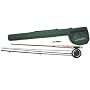 Cortland Travel Fly Fishing Outfit Combo 9'0" 5/6 Weight 4-Piece