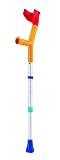 FUN KIDS Cuff Crutches for Children YELLOW Colorful Ergonomic Handle