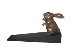 Brass Rabbit Doorstop