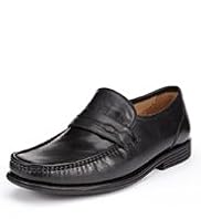 Airflex™ Leather Soft Trim Moccasins