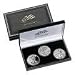 2006 American Eagle 20th Anniversary 3pc Silver Set Original Box